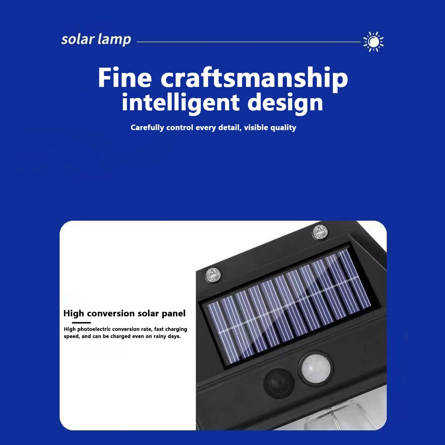 Outdoor Solar Wall Light Waterproof Tungsten Induction Home Garden Wall Light Villa Lighting Night Lights