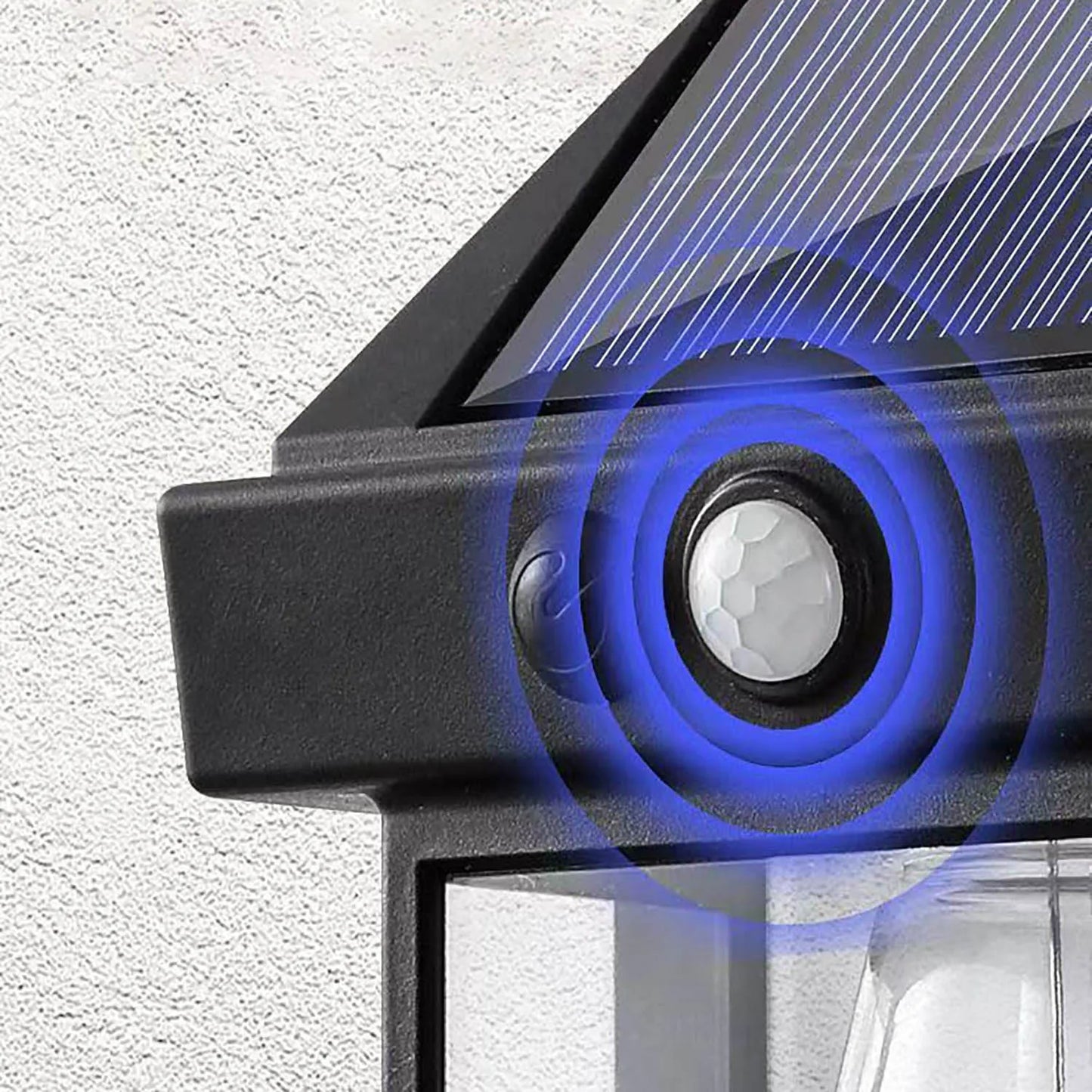 Outdoor Solar Wall Light Waterproof Tungsten Induction Home Garden Wall Light Villa Lighting Night Lights