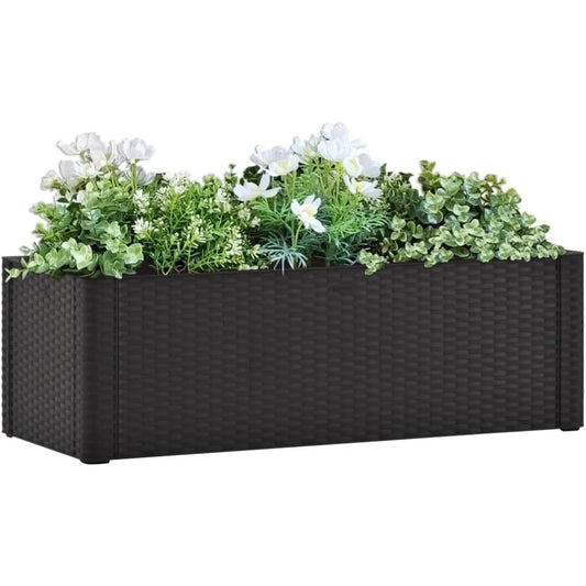 Garden Raised Bed with Self Watering System,Garden Planter Boxes Outdoor,Office Flower Box,Suitable for Indoor and Outdoor use,L